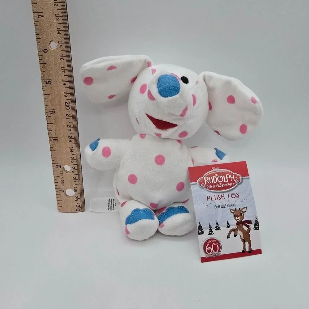 Spotted Elephant Rudolph Misfit Plush 60th